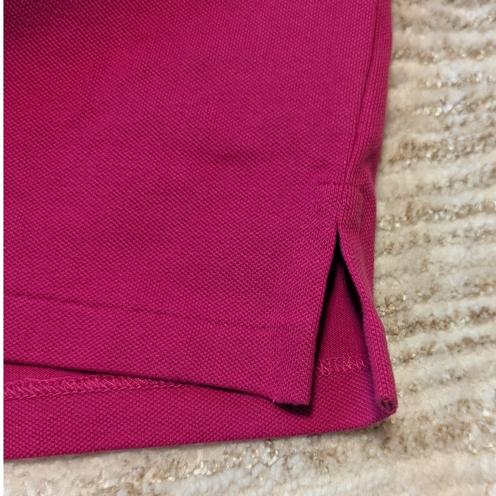Polo Ralph Lauren Shirt Dress Kid Girls Sz L 12-14 Burgundy Pink Lot of 2 School - Picture 5 of 10